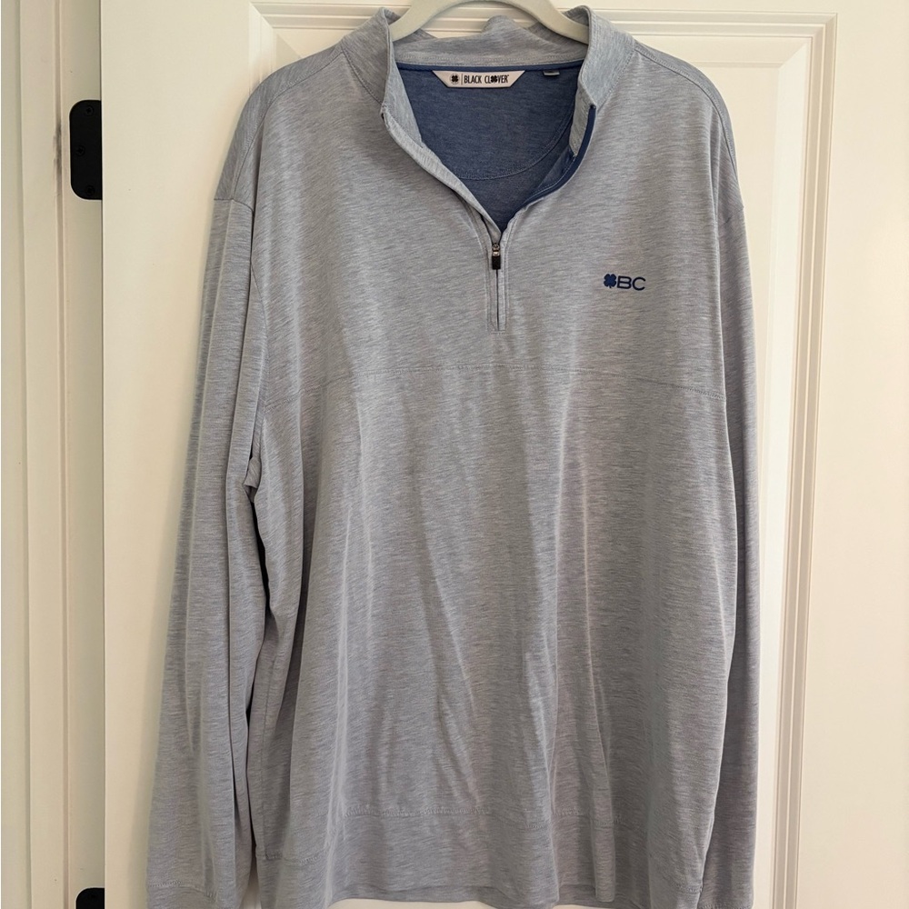 NWOT - Black Clover - Men's Quarter-Zip Long Sleeve